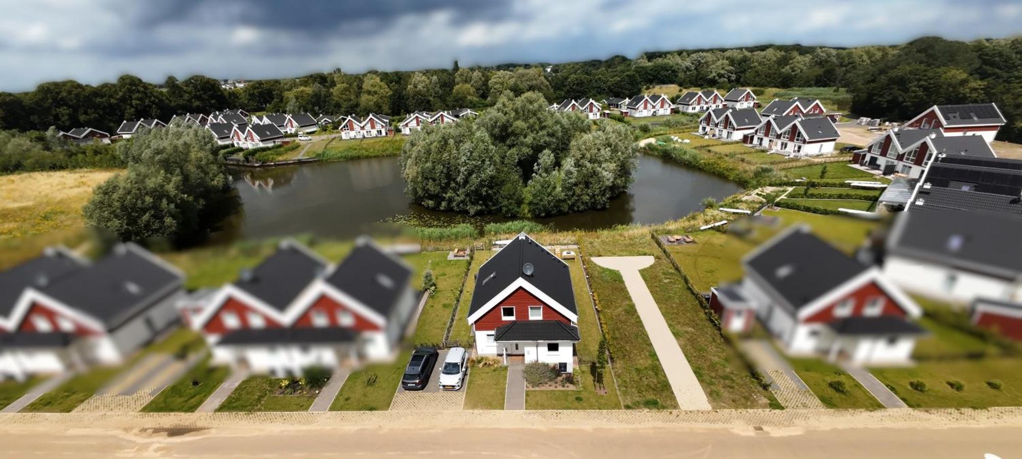Malerisch Am See Mit Kamin, Sauna & Whirlpool 诺德霍恩 外观 照片
